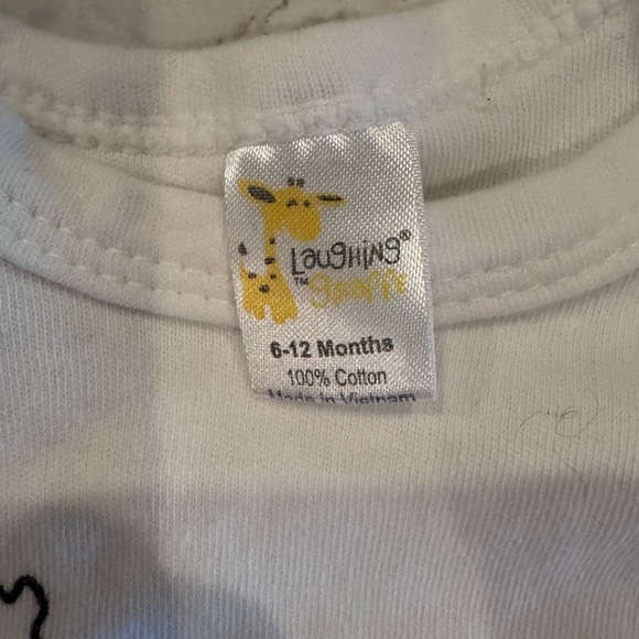 6-12M White Baby Onesie with Oregon Print - Picture 5 of 5